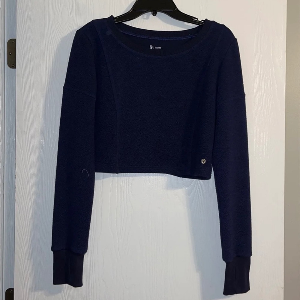 Buffbunny cropped pullover sweater